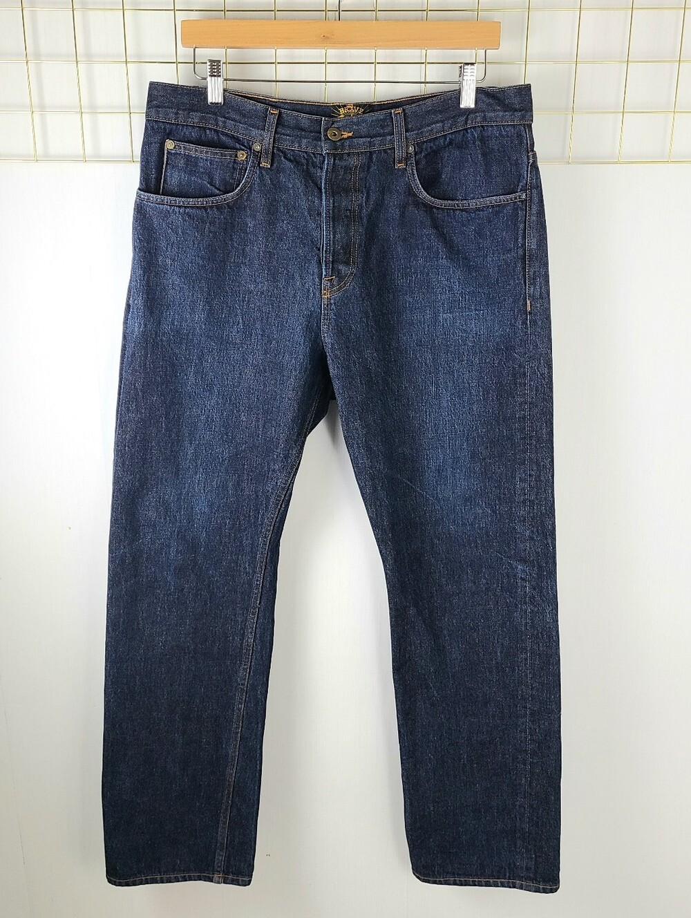 Brave Star Selvedge Straight Leg Made In USA Jeans